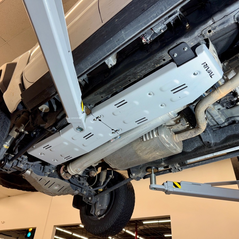 Toyota Tacoma Skid Plate - Gas Tank - Rival 4x4 - Aluminum - `24-`26